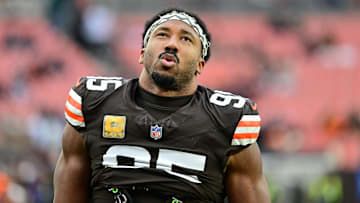 Cleveland Browns edge defender Myles Garrett