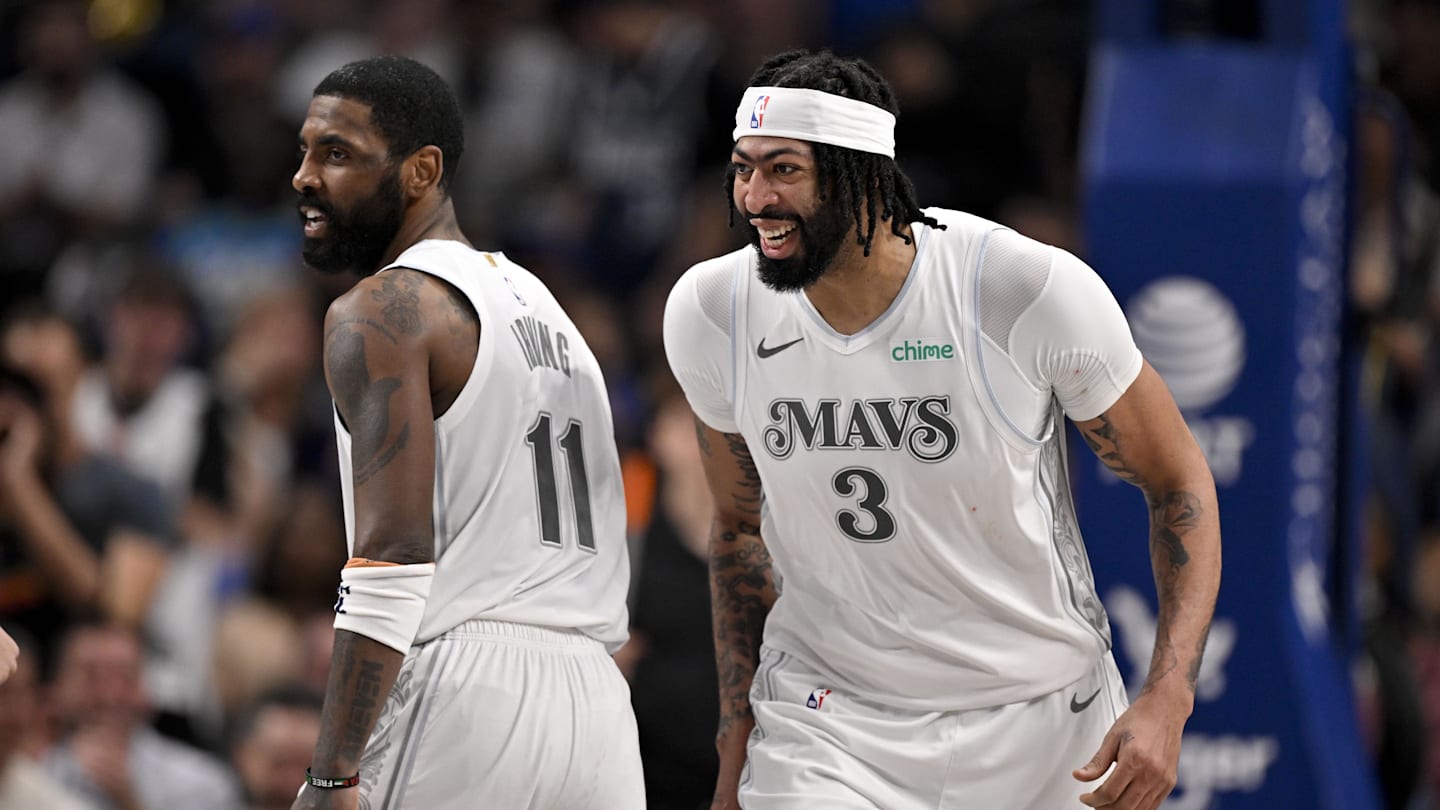 NBA analyst calls for Mavericks to trade Anthony Davis after Kyrie Irving injury