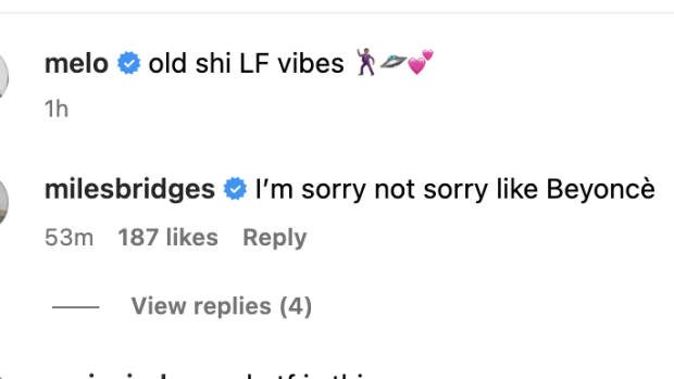 Miles Bridges Comment