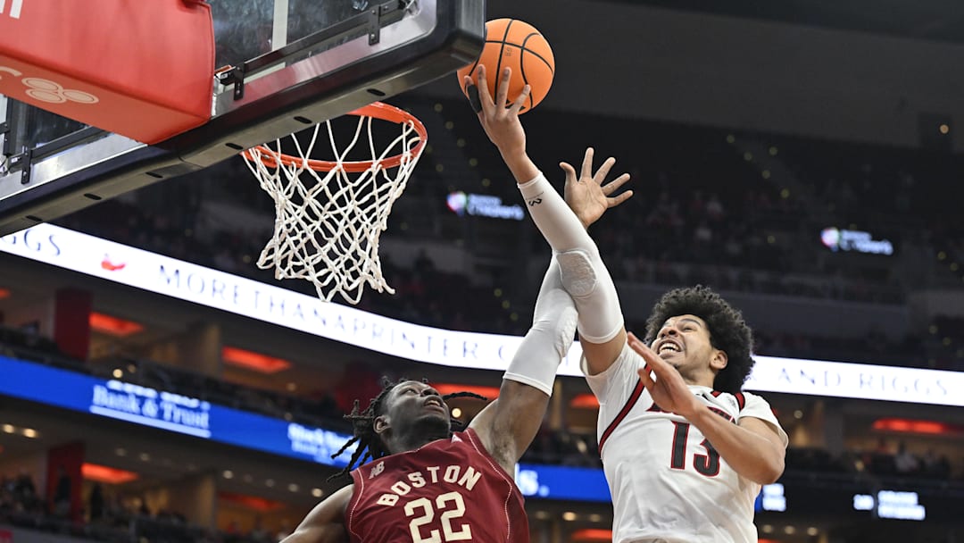  Louisville Cardinals forward Sananda Fru (13) 