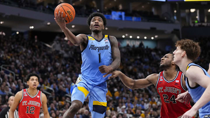 Marquette Golden Eagles guard Kam Jones (1)