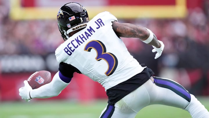 Baltimore Ravens wide receiver Odell Beckham Jr. 