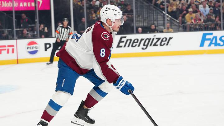 Colorado Avalanche defenseman Cale Makar Colorado Avalanche defenseman Cale Makar