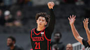 San Diego State Aztecs guard Miles Byrd (21). 