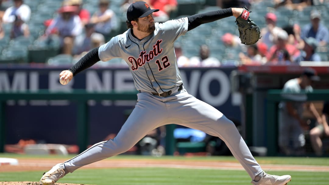 Detroit Tigers v Los Angeles Angels