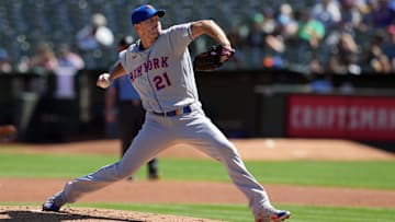 Sep 25, 2022; Oakland, California, USA; New York Mets starting pitcher Max Scherzer (21) throws a