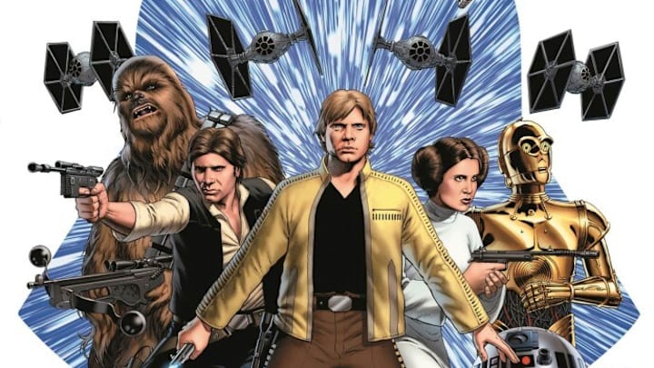 Marvel Comics Star Wars #1 cover. Written by Jason Aaron and illustrated by John Cassaday. Image Credit: StarWars.com