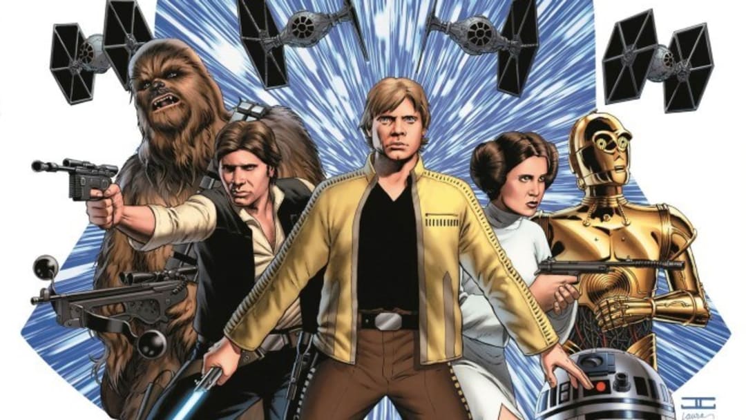 Marvel Comics Star Wars #1 cover. Written by Jason Aaron and illustrated by John Cassaday. Image Credit: StarWars.com