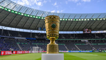 Seit 1985 ist das Berliner Olympiastadion Austragungsort für das DFB-Pokalfinale Seit 1985 ist das Berliner Olympiastadion Austragungsort für das DFB-Pokalfinale