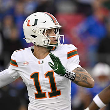 Carson Beck and Miami look to bounce back against Syracuse at home.