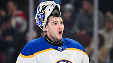 Buffalo Sabres goalie Alex Lyon