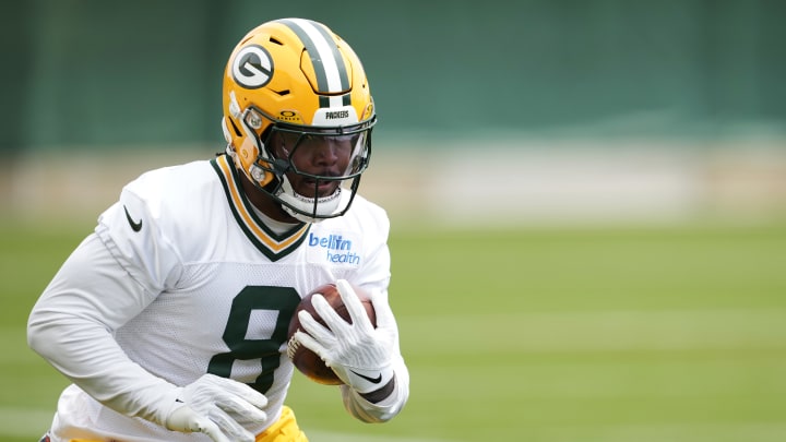 Green Bay Packers running back Josh Jacobs