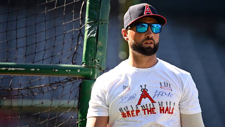 Atlanta Braves v Los Angeles Angels