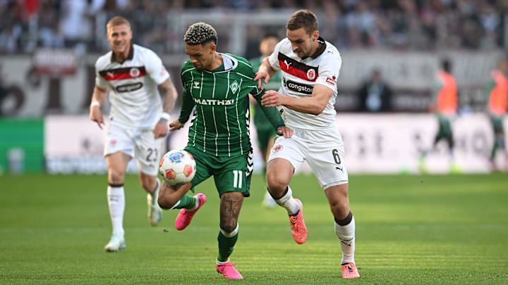 Werder Bremen und der FC St. Pauli treffen im Testspiel aufeinander Werder Bremen und der FC St. Pauli treffen im Testspiel aufeinander