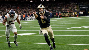 New Orleans Saints quarterback Tyler Shough