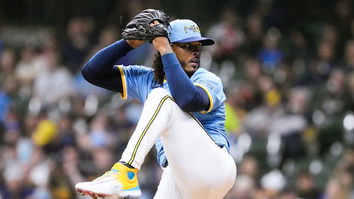 Milwaukee Brewers pitcher Freddy Peralta is a great prop target on Wednesday. Milwaukee Brewers pitcher Freddy Peralta is a great prop target on Wednesday.
