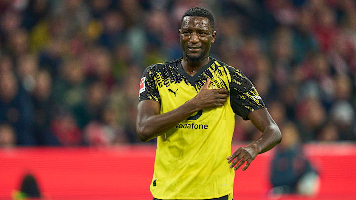 Serhou Guirassy im BVB-Trikot Serhou Guirassy im BVB-Trikot