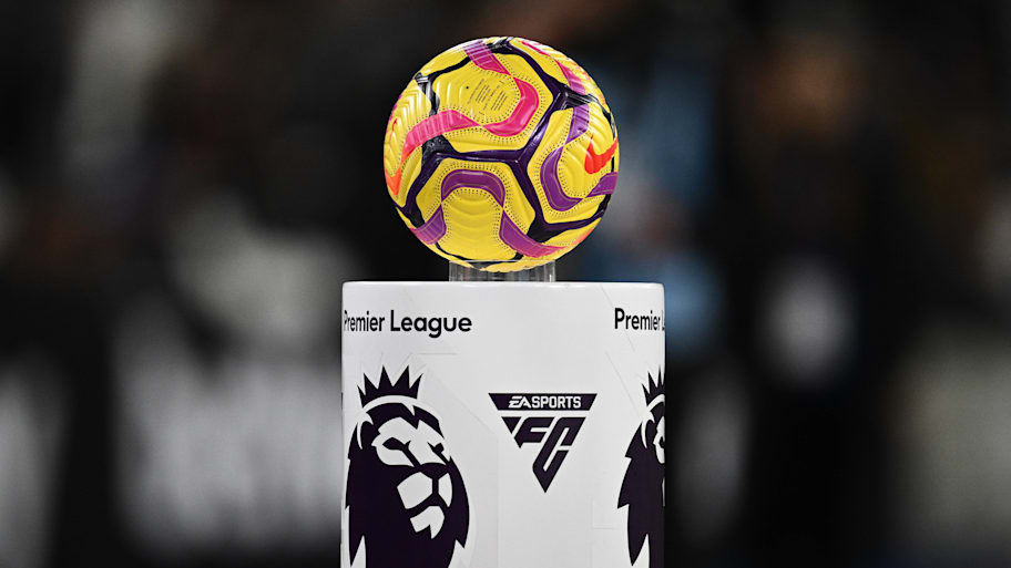 Premier League logo and ball