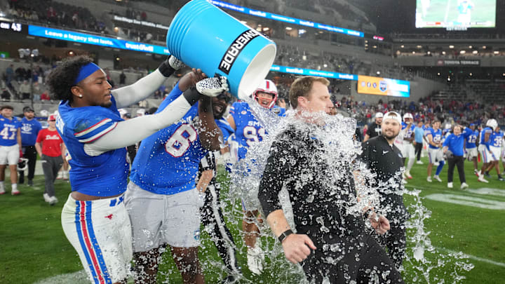 Former Auburn Tigers offensive coordinator Rhett Lashlee is in a good place with the SMU Mustangs in 2026