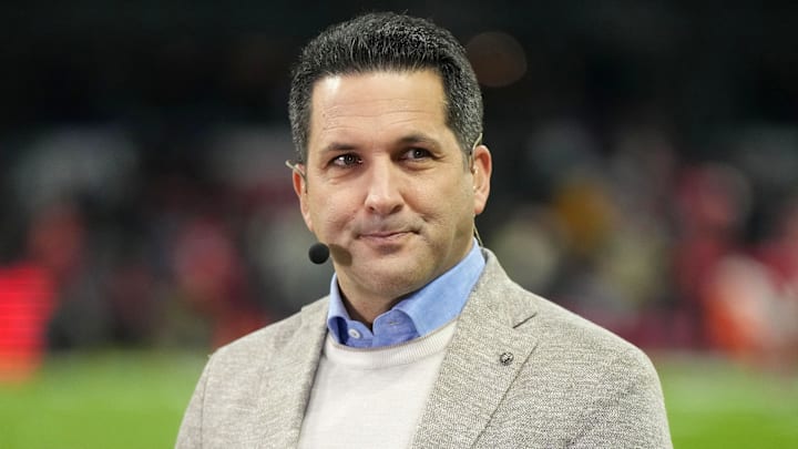 ESPN insider Adam Schefter reports on Monday Night Football. ESPN insider Adam Schefter reports on Monday Night Football.