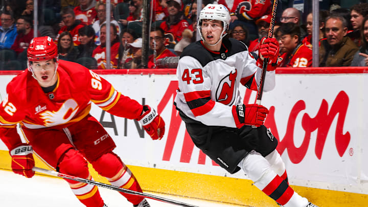 New Jersey Devils v Calgary Flames