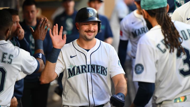 Seattle Mariners catcher Cal Raleigh.