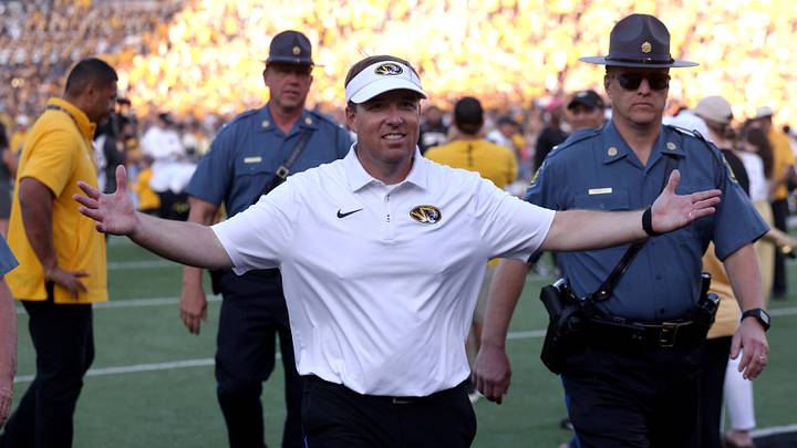 Oct 3, 2026; Columbia, Missouri, USA;  at Faurot Field at Memorial Stadium.  Mandatory Credit: William Purnell-Imagn Images