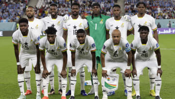 La selección de Ghana durante el Mundial de Qatar 2022.
