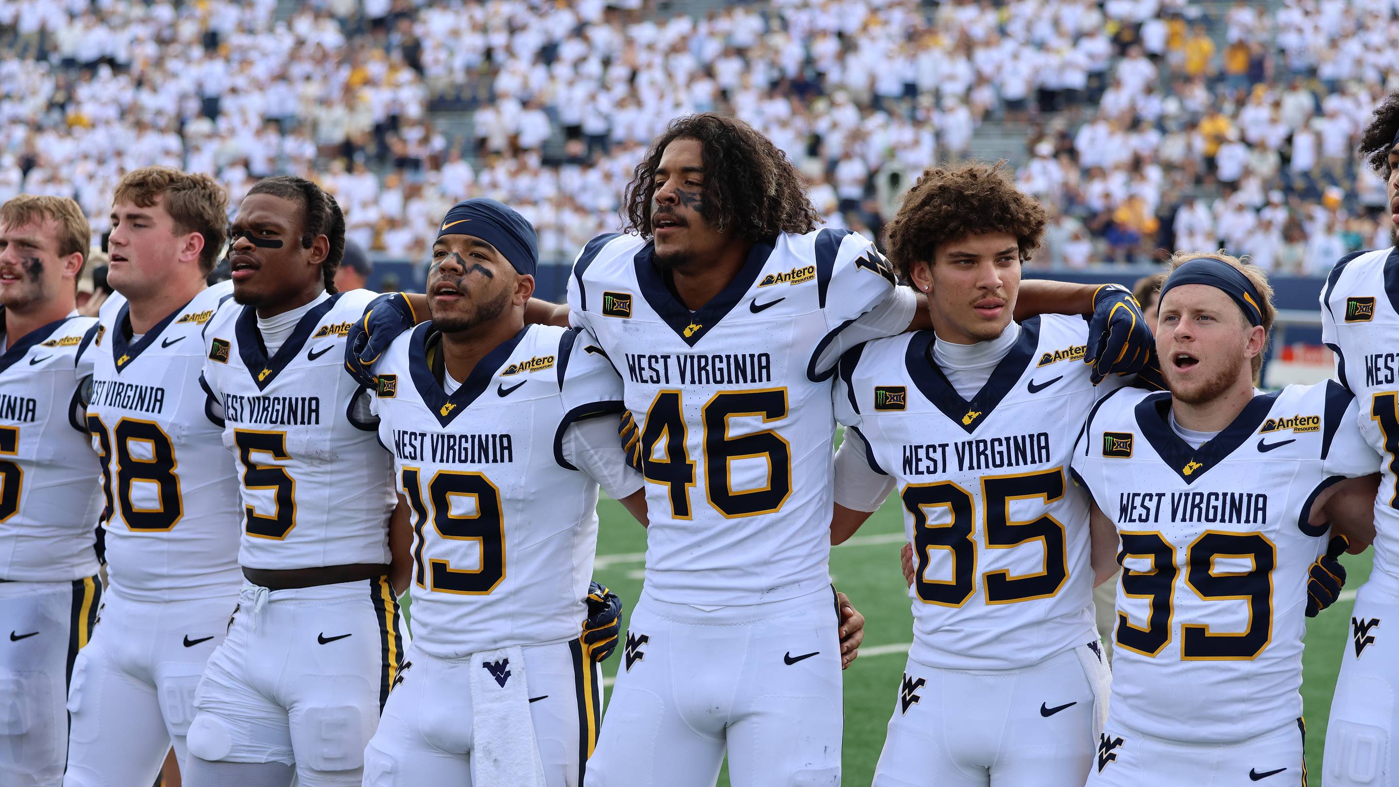 WATCH: First 'Country Roads' of the Season After WVU Downs Coastal Carolina