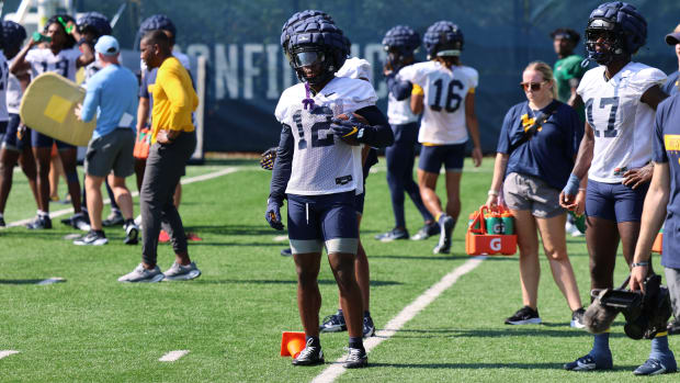 West Virginia University defensive back Anthony Wilson.