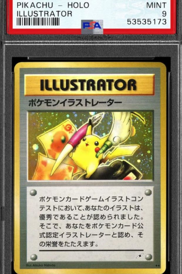 1998 Pikachu-Holo Illustrator