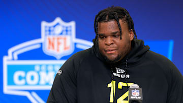 Michigan defensive lineman Kenneth Grant
