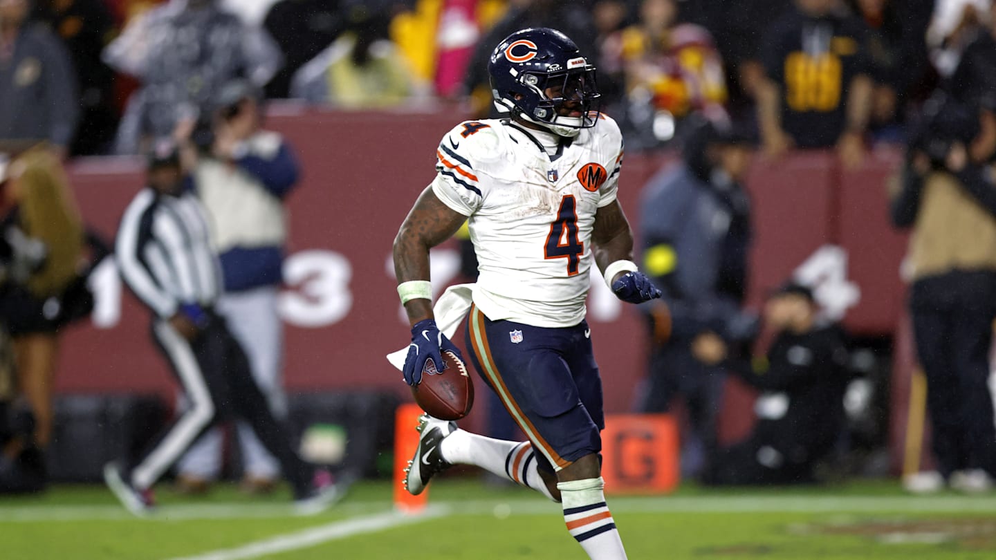 Bears get great injury news in running game as they reveal inactives list vs. Saints