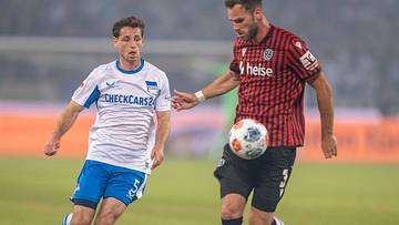Leon Jensen im Ligaspiel gegen Hannover 96 Leon Jensen im Ligaspiel gegen Hannover 96