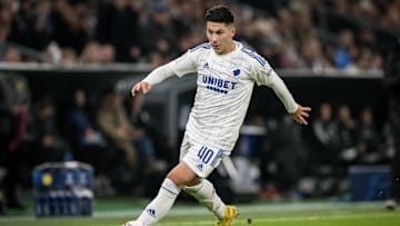 Roony Bardghji im Trikot des FC Kopenhagen. Aber der kommenden Saison könnte er das Barca-Dress tragen