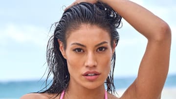Ashley Callingbull was photographed by Yu Tsai in the Dominican Republic.
