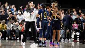 Indiana Fever point guard Sydney Colson