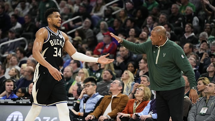 Giannis Antetokounmpo, Doc Rivers, Milwaukee Bucks