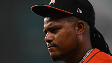 Houston Astros pitcher Framber Valdez