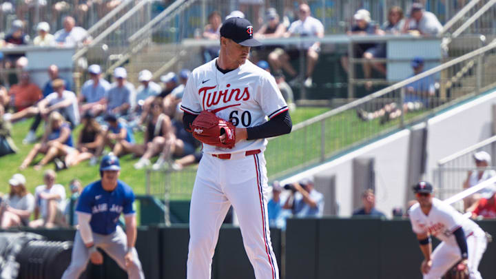 Minnesota Twins pitcher Scott Blewett Minnesota Twins pitcher Scott Blewett
