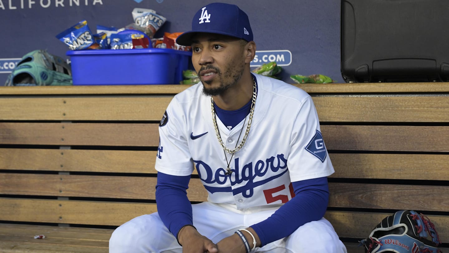 Dodgers' Mookie Betts May Miss Boston Series Opener