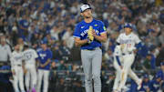 Blue Jays reliever Eric Lauer pitched 4.2 shutout innings in the never-ending Game 3 World Series matchup against the Dodgers. 