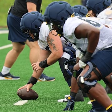 West Virginia University football day 3 of fall camp 2025