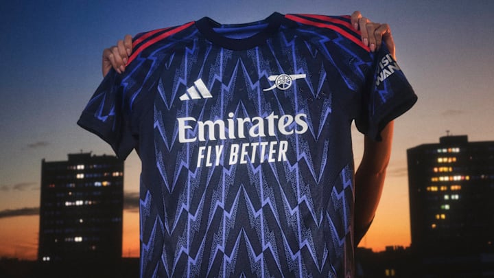 Arsenal Unveils Stunning 2025-26 Away Kit That Pays Homage to Iconic 90s Design