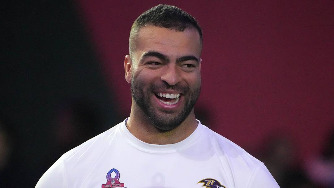 AFC linebacker Kyle Van Noy of the Baltimore Ravens