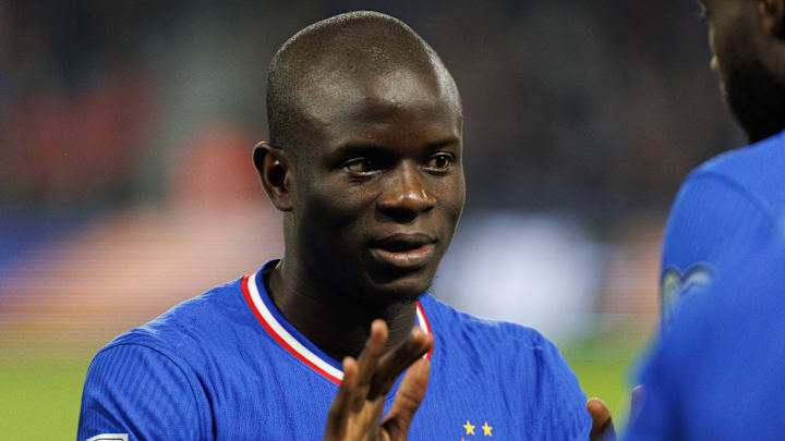N'Golo Kanté, milieu de l'équipe de France