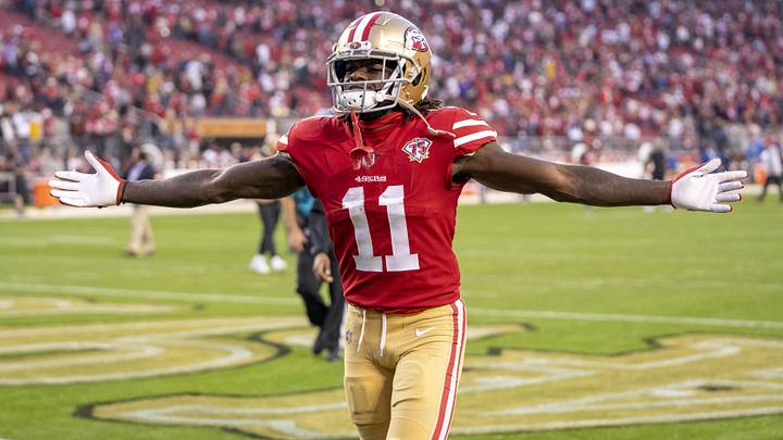 San Francisco 49ers wide receiver Brandon Aiyuk (11)