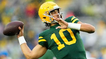 Green Bay Packers quarterback Jordan Love