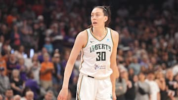 New York Liberty forward Breanna Stewart.