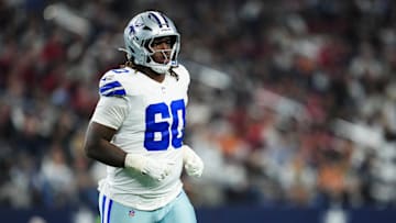 Dallas Cowboys offensive lineman Tyler Guyton